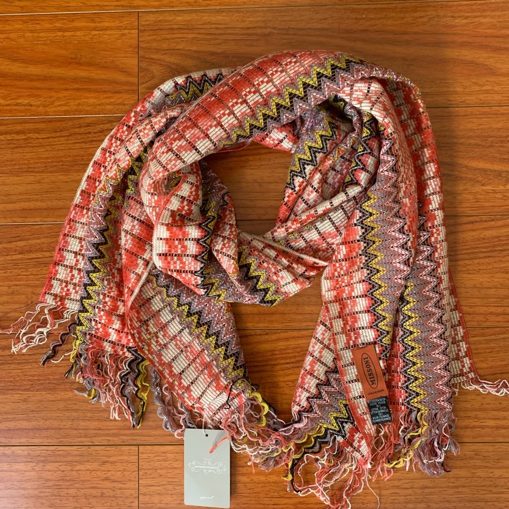 NWT Missoni Chevron scarf